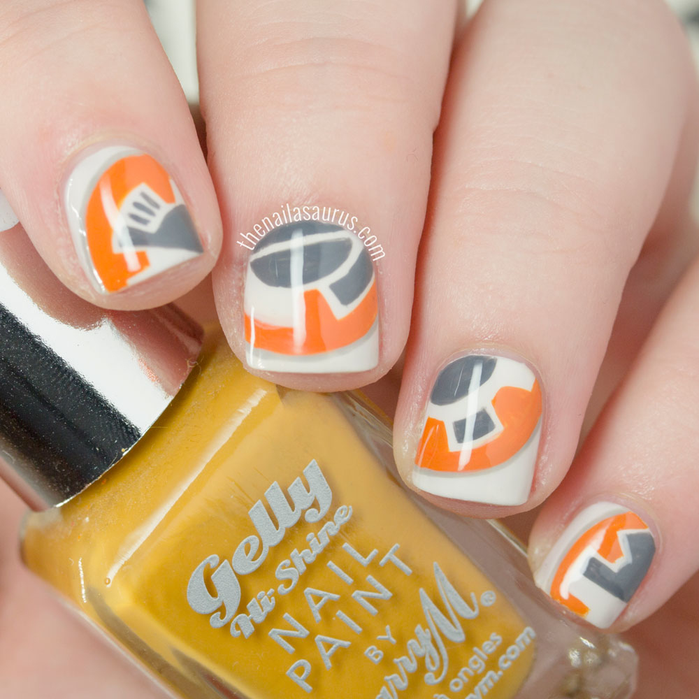 BB-8 Nail Art BB-8 Nail Art